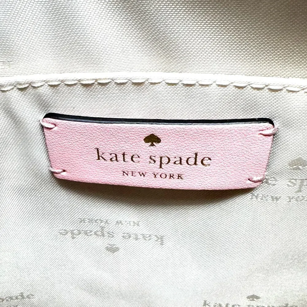Kate Spade Harlow Crossbody Purse Tea Rose Pink Leather WKR00058